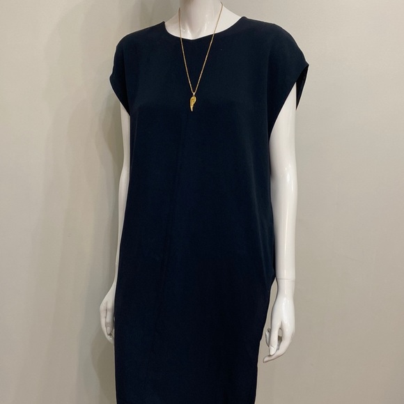 Everlane black dress | The Japanese GoWeave Cocoon Dress | size 2 - Picture 1 of 10